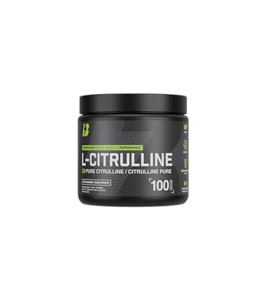 BULL Nutrition – L-Citrulline Powder, Nitric Oxide Booster and Pump Formula for Enhanced Circulation, Energy, & Muscle Recovery – Made in Canada – 100 Serving, 200 grams, Unflavoured