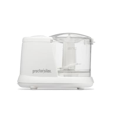 Proctor Silex 72500RY 1.5 Cup Food Chopper, white