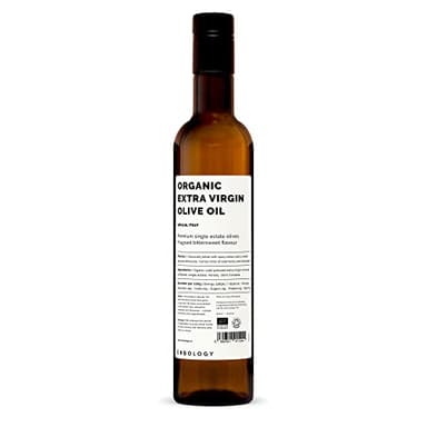 Erbology Organic Extra Virgin Olive Oil 500ml - Early Harvest - 742 mg/kg Polyphenols - 0.15% Free Acidity - 100% Coratina Olives Hand-Picked and Pressed on a Family-Run Single Estate in Apulia, Italy