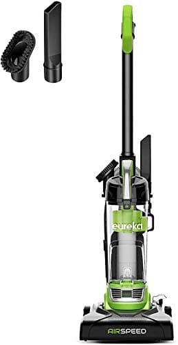 Eureka Powerful Bagless Upright Vacuum Cleaners Compact for Home Pets, Airspeed Ultra Lightweight Household Vacuum Cleaner for Carpet and Hard Floor, NEU100C, Lime Green