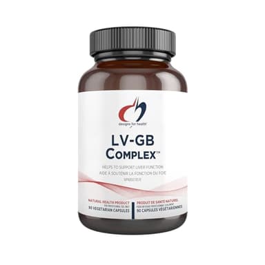 Designs for Health LV-GB Complex - Liver + Gallbladder Support Supplement (90 Capsules)