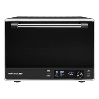 KitchenAid Digital Air Fryer Dual Convection Countertop Oven with Temperature Probe, Black Matte, KCO224BM