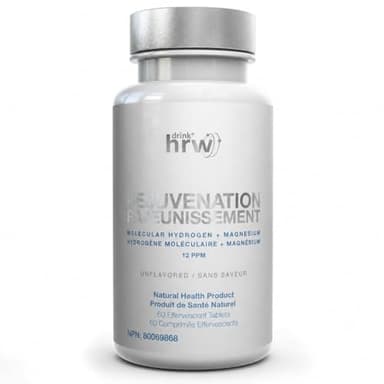 Drink HRW Molecular Hydrogen Water Tablets Rejuvenation - Unflavoured (60 Tablets)
