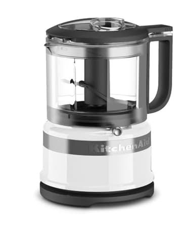 KitchenAid KFC3516WH 3.5 Cup Mini Food Processor, White
