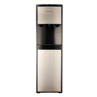 Frigidaire, 5 Gallon Bottom Loading Hot and Cold Water Dispenser, Stainless Steel