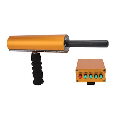 AKS Metal Detector, Handheld Intelligent Gold Silver Metal Detector with 14m Depth, 800m Long Range, High Sensitivity Rechargeable Gold Detector for Gold Silver Copper Precious Stones (3 Colors)(1#)