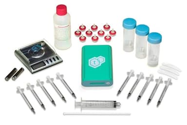 tCheck 3 Potency Tester with flower testing expansion Kit - UV Spectrometer for Fast & Accurate Potency Testing - Hemp and Herbal Detection Kit for Edibles, Flowers, Concentrates, Oil, Green