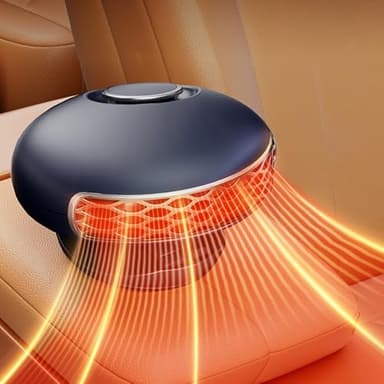 OBEST Car Heater 12Volt 150W, Portable Car Heating/Cooling Fan 2 in 1, Car Windscreen Defogger Defroster Anti-Fog with Cigarette Lighter Plug in, 360° Adjustable Low Noise for Auto Vehicles