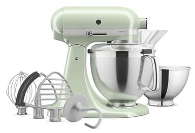 Artisan® Series Tilt-Head Stand Mixer with Premium Accessory Pack KSM195PSPT