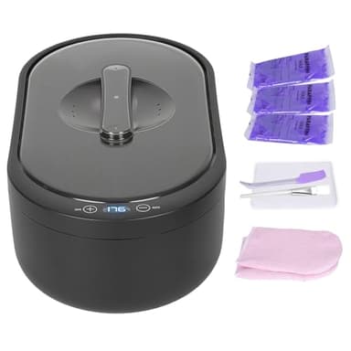 WHOSTOMY Paraffin Wax Machine for Hands and Feet, Paraffin Wax Warmer with 3 Pcs Lavender Refills, SPA Hot Wax Machine for Moisturizing Dry Skin, Hand and Foot Treatment